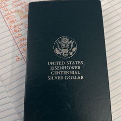 Eisenhower Centennial Silver Dollar