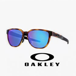 Oakley Actuator Sunglasses Matte Brown Tortoise with Prizm Sapphire Polarized Lens 57mm