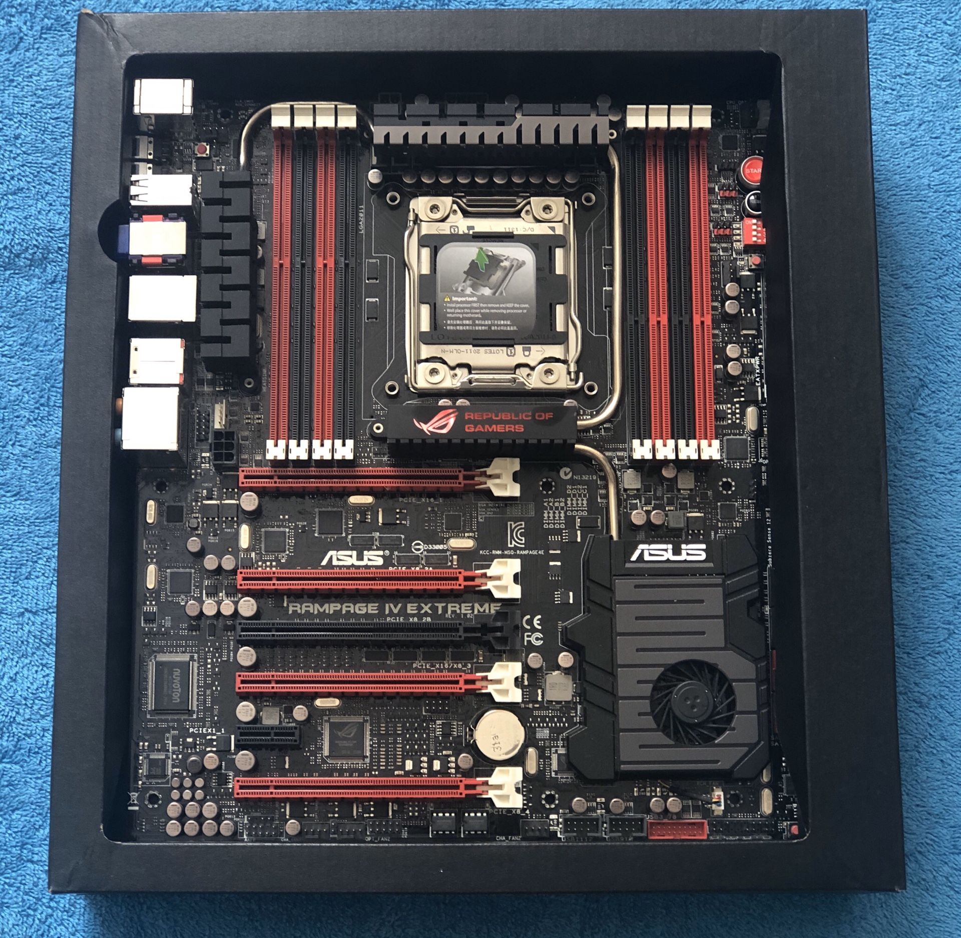 ASUS RAMPAGE IV BLACK EDITION X79 Chipset LGA 2011 Socket | 90MB0GX1-M0UAY0 Buy, Best Price in Seychelles, Mahé Island, Victoria