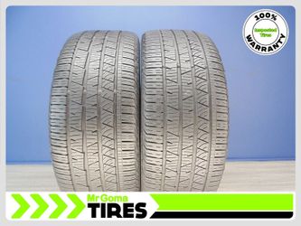 2 CONTINENTAL CROSSCONTACT LX SPORT AO 255/45R20 USED TIRE 7.9/32 TREAD 2554520