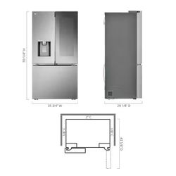 LG Fridge Refrigerator New