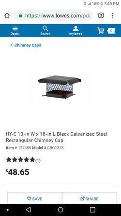 CHIMNEY COVER