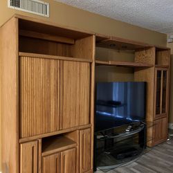 Wooden Wall Unit