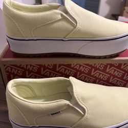 New Womens Vans Asher Platform