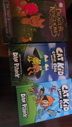 Cat kid books and dragon