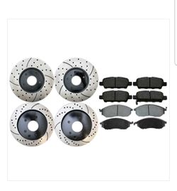 08 - 13 Infiniti performance rotors and ceramic brakes