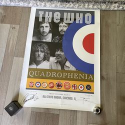The Who Signed 2012 poster