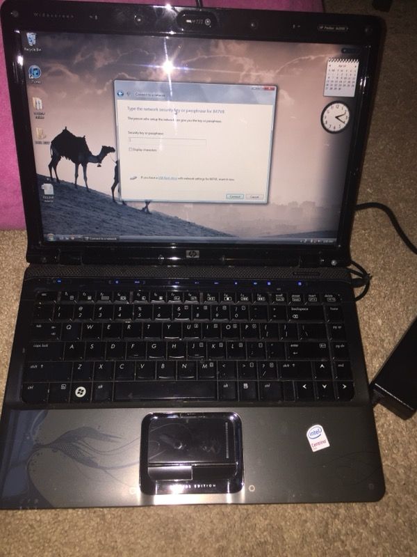 HP laptop windows 7 - no hard drive