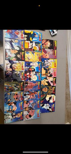 Dragon Ball Z VHS Tapes 
