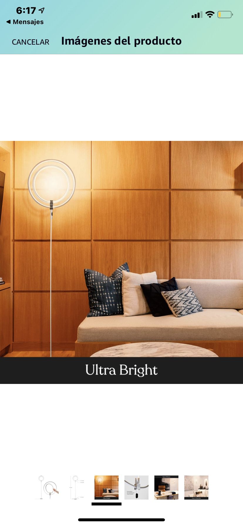 Brightech Eclipse Modern LED Torchiere Floor Lamp for Sale in Chicago, IL  OfferUp