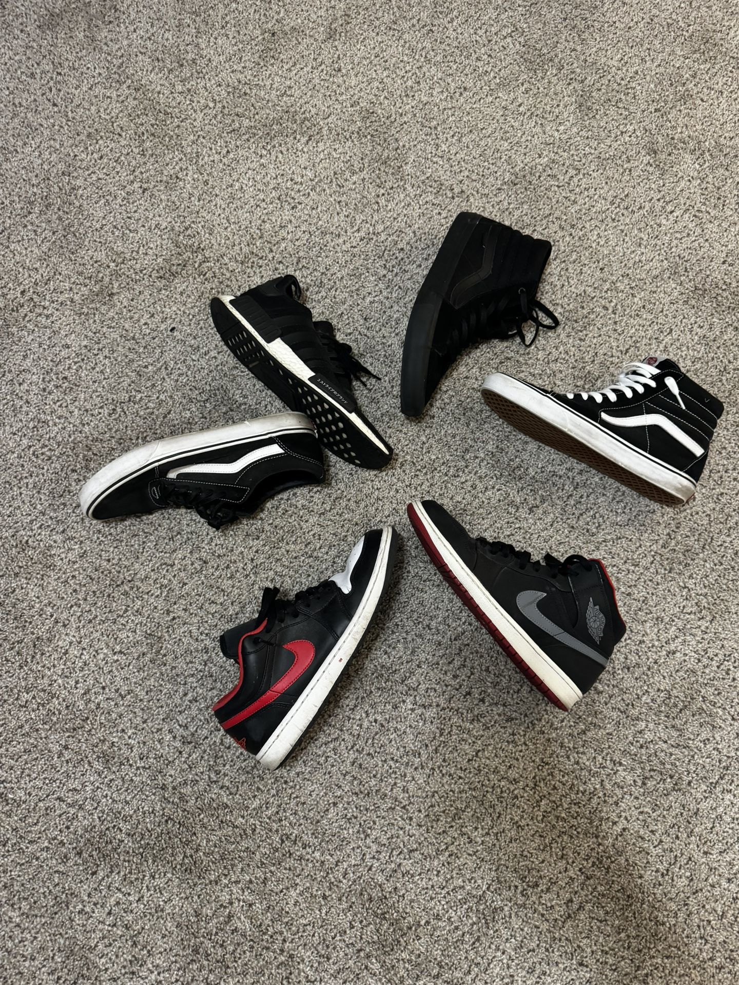 Vans Jordan Adidas