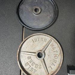 Olympic 45 Pound Weight Plates