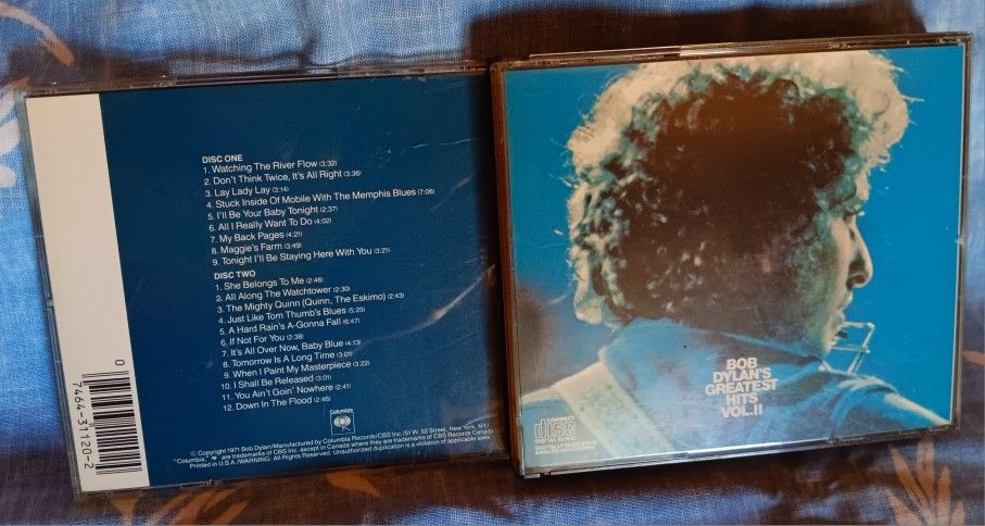 CD Bob Dylan's Greatest Hits Vol 2