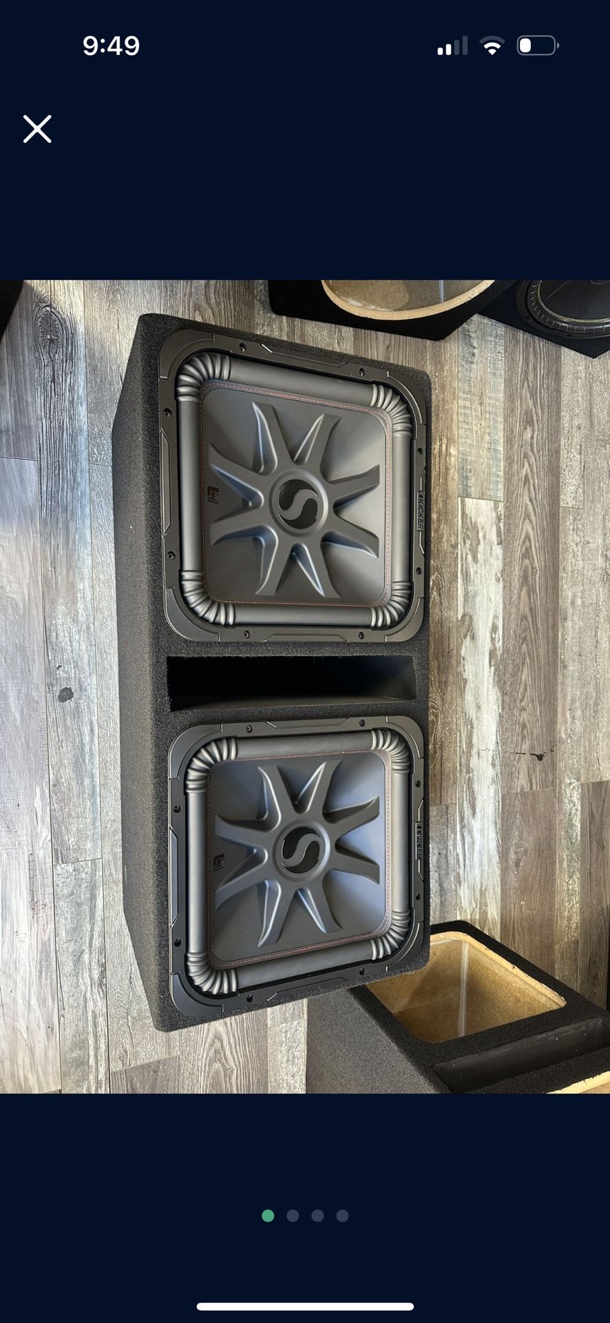 215” Kicker LR7 Subwoofers W/ported Box for Sale in Redlands, CA OfferUp