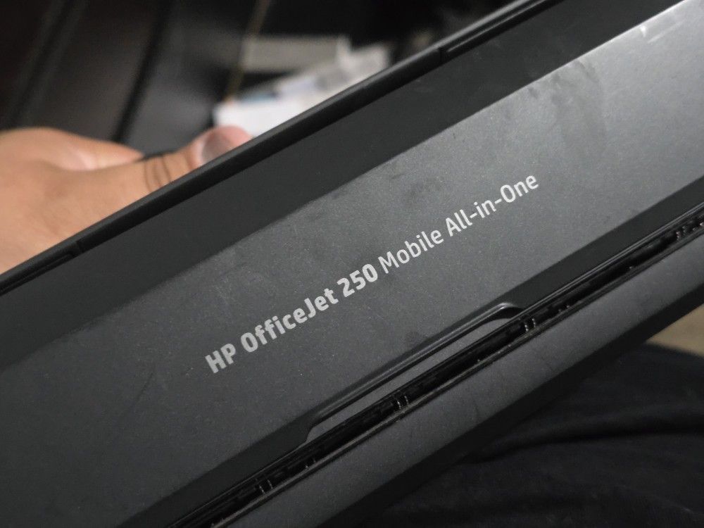 HP OFFICEJET 250 MOBILE ALL IN ONE