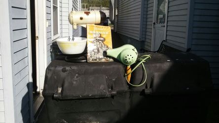 Mixer and hair dryer