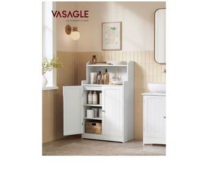❤️‍🔥 #C VASAGLE 39.4-Inch Tall Bathroom Storage Cabinet