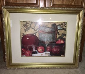 Large nice antique picture for kitchen