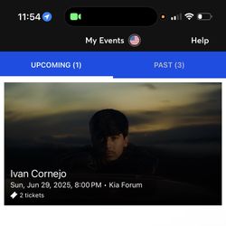 Ivan Cornejo Concert Tickets