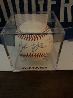 Los Angeles Dodgers Kyle Tucker Autographed Baseball