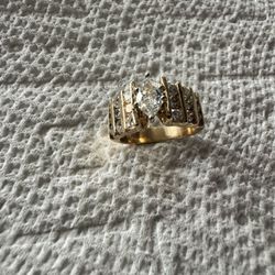 Diamond Ring or Wedding Band