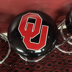 OU Swivel Barstools