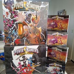 Power Rangers Board Game Complete Set