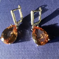 Silver Zultanite Earrings 