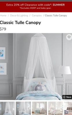 Bed canopy witg free beads