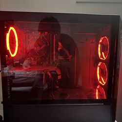 Gaming PC With Monitor