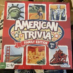 American Trivia Family Board Game