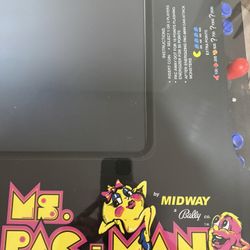 Ms PAC-man Classic Arcade Machine