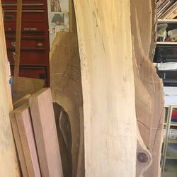 Spalted Maple Live Edge Slab – Iowa Harvest – 81” x 14” – Incredible Character