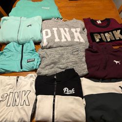 Victoria Secret-Pink Hoodie/ Sweatshirt LOT 
