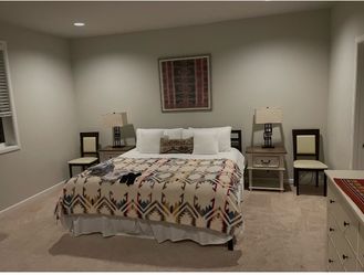 King Size Bed Black Metal Frame