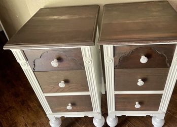 Vintage Night Stands Set Of 2 Thumbnail