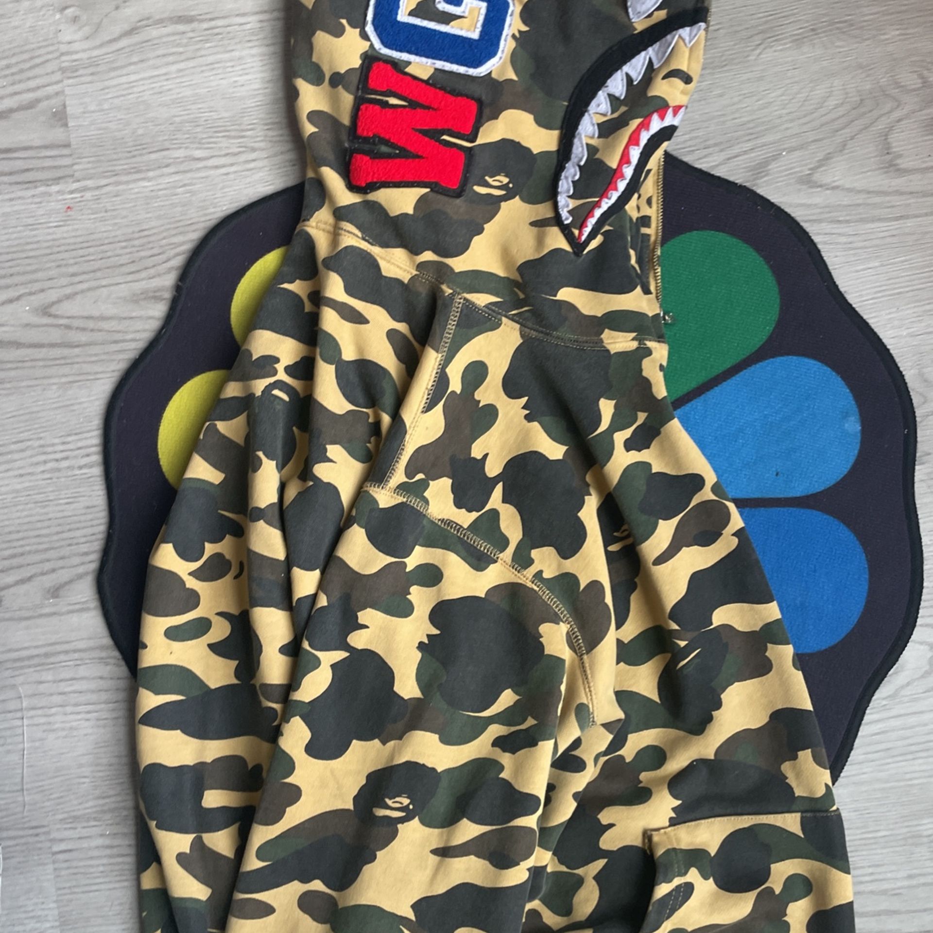 BAPE 1st Camo Shark Full Zip Hoodie
