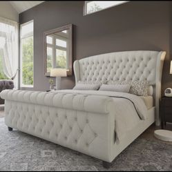 Queen Beige Besframe