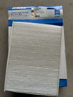 Buick cabin filter