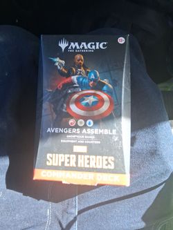 Magic the Gathering Avengers Assemble commander deck