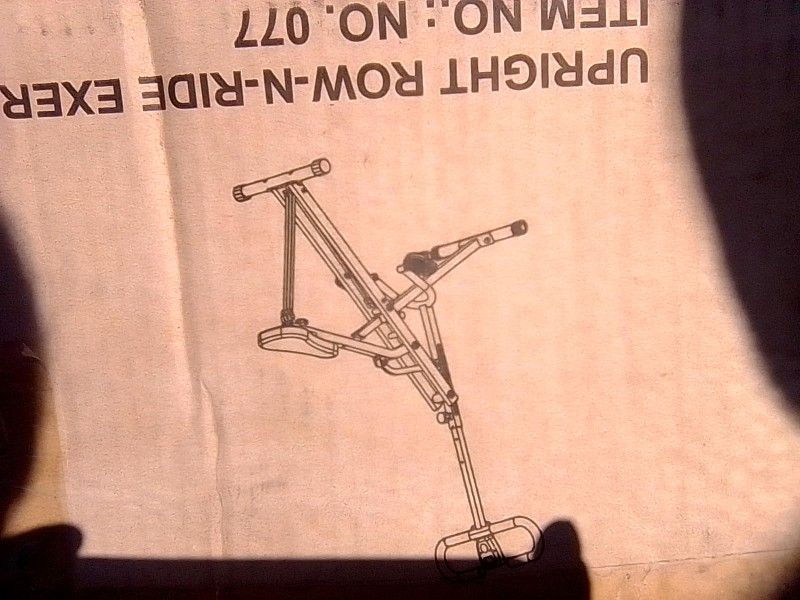 Upright Row - Ride Exerciser