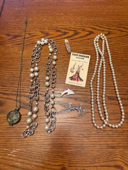 Jewelry Lot Necklaces Earrings ALL FOR