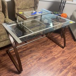 Glass Computer Desk