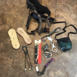 Rock Climbing Gear- Many Are New!