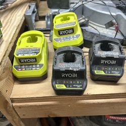 Ryobi 18v Chargers 