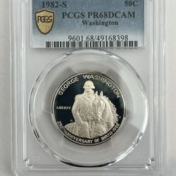 3 HALF DOLLARS FOR SALE. 2 ARE PCGS GRADED. 1 IS ANACS GRADED. READ DESCRIPTION FOR INFO ON COINS.