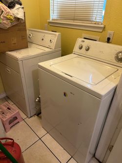 Washer & Dryer Set – Works Great – Budget Friendly