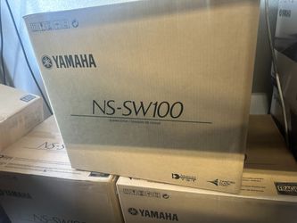 BRAND NEW- AUTHORIZED DEALER!!! Yamaha NS-SW100BL Subwoofer