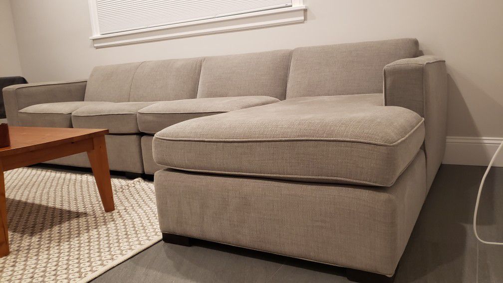 Nearly new sectional sofa from Room & Board