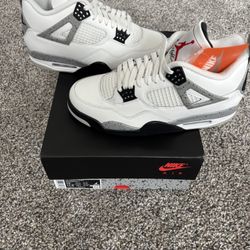 Air Jordan 4 Retro White Cement 2025 Size 10 